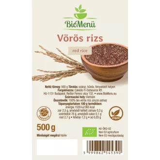 BioMenü Bio Červená Ryža 500 g obrázok produktu