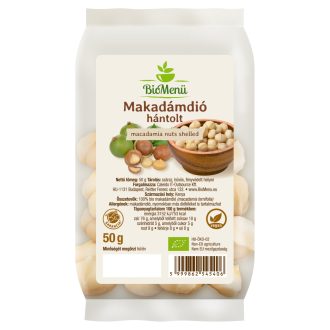 BioMenü Bio Makadamové Orechy lúpané 50 g obrázok produktu