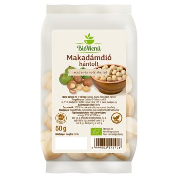 BioMenü Bio Makadamové Orechy lúpané 50 g