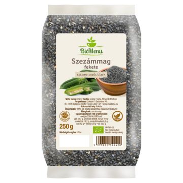 BioMenü Bio Sezamové Semienka čierne 250 g