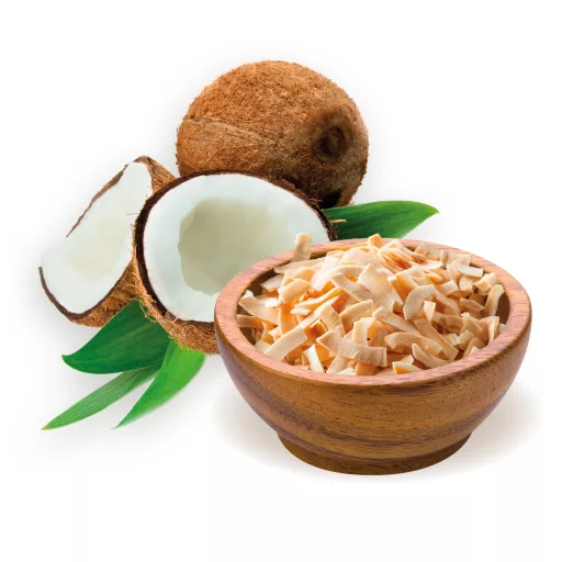 BioMenü Bio Kokosové Chipsy pražený 100 g suroviny