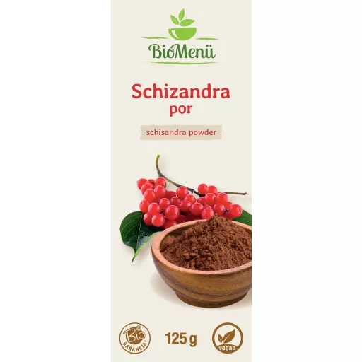 BioMenü Bio Schizandra prášok 125 g štítok