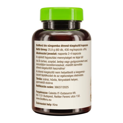 BioMenü Bio Levia Hriva Hubový kapsuly 60 ks