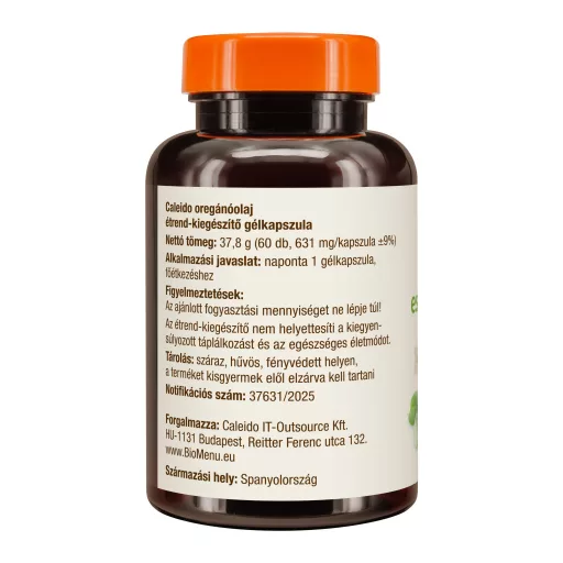 Caleido Oregano esenciálneho oleja kapsuly 60 ks