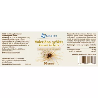 Caleido Valeriána lekárska koreň extrakt tablety 60 ks obrázok produktu