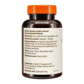 Caleido Valeriána lekárska koreň extrakt tablety 60 ks obrázok produktu