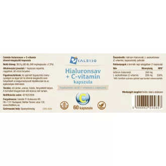 Caleido Kyselina Hyalurónová + Vitamín C kapsuly 60 ks obrázok produktu