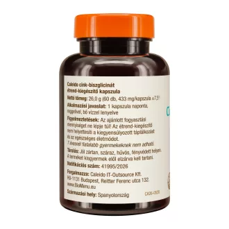 Caleido Bisglycinát Zinočnatý kapsuly 60 ks obrázok produktu