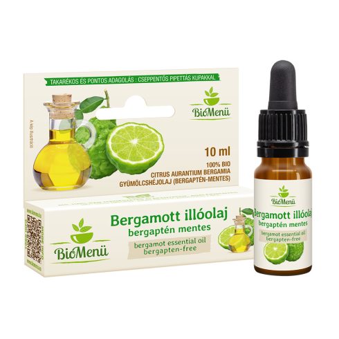 BioMenü Bio Bergamotový bez bergapténu esenciálny olej 10 ml